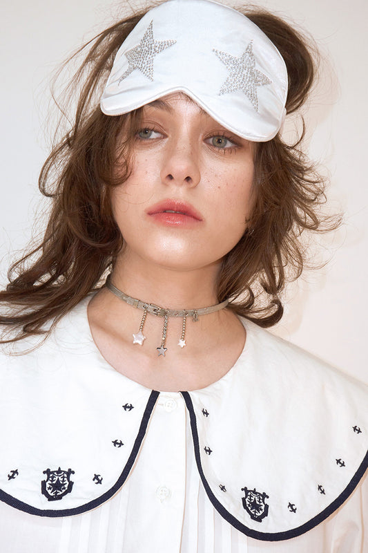 STAR BELT CHOKER NECKLACE - HUGGINGOAT 허깅고트 - CAVA LIFE