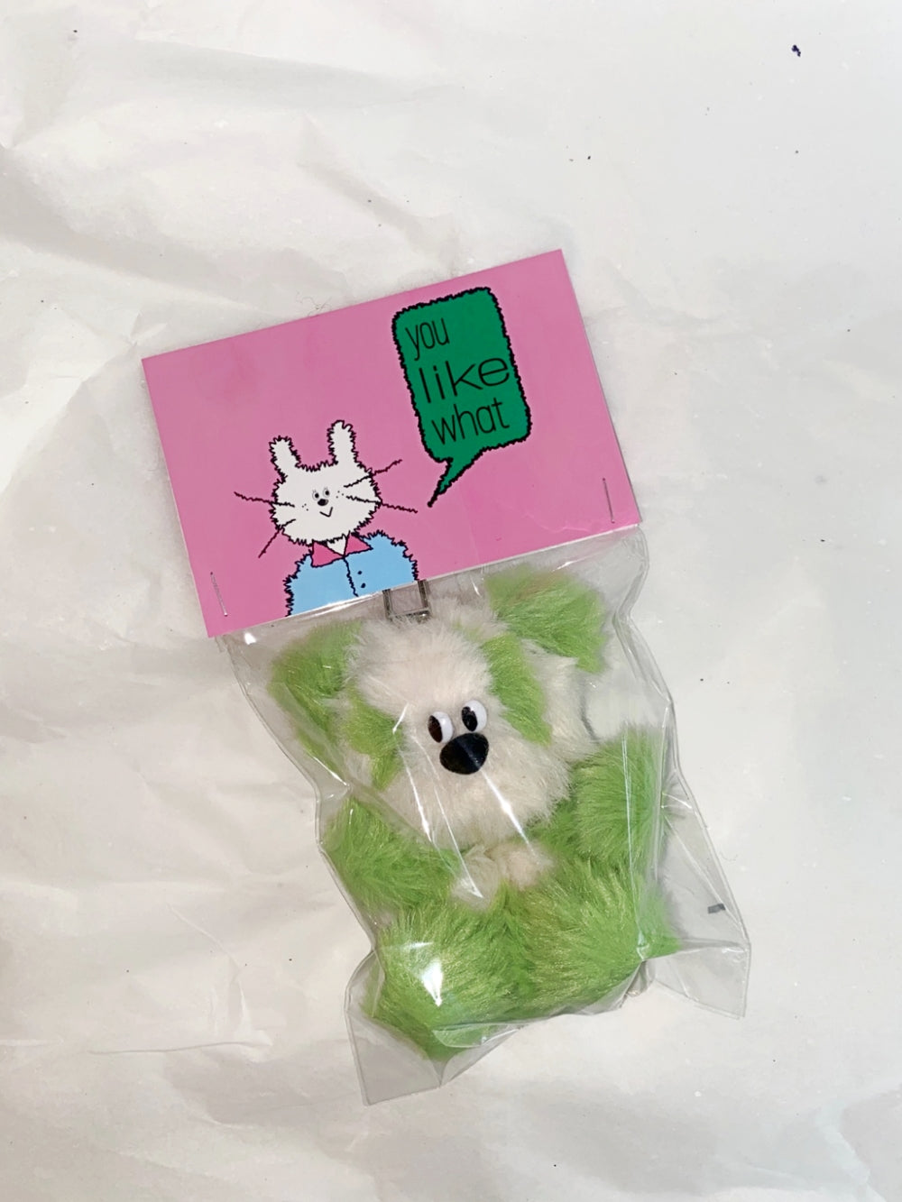 Green bear keyring - you like what 유라이크왓 - CAVA LIFE