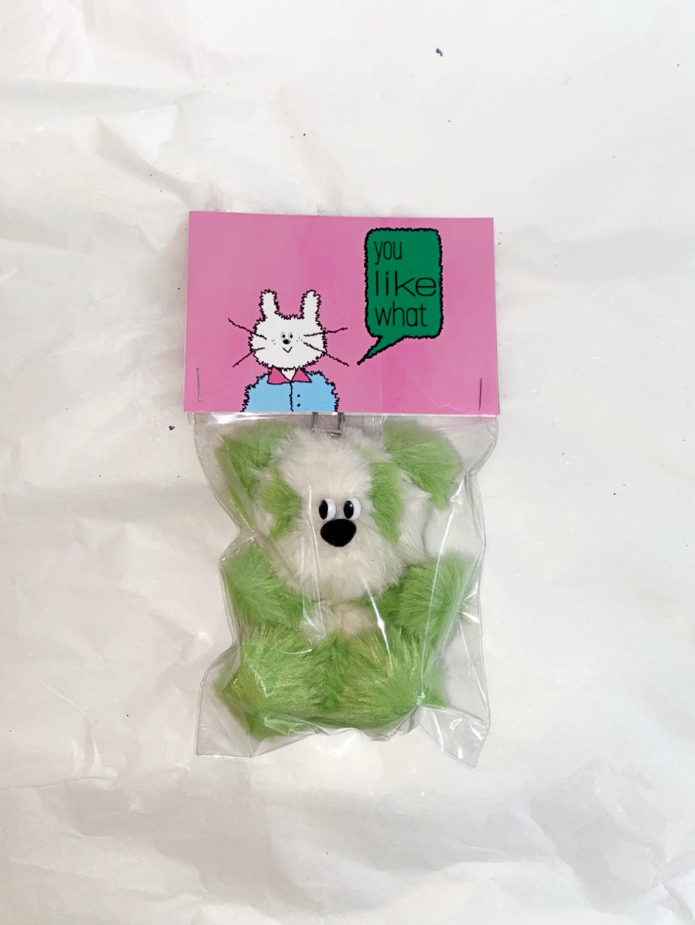 Green bear keyring - you like what 유라이크왓 - CAVA LIFE