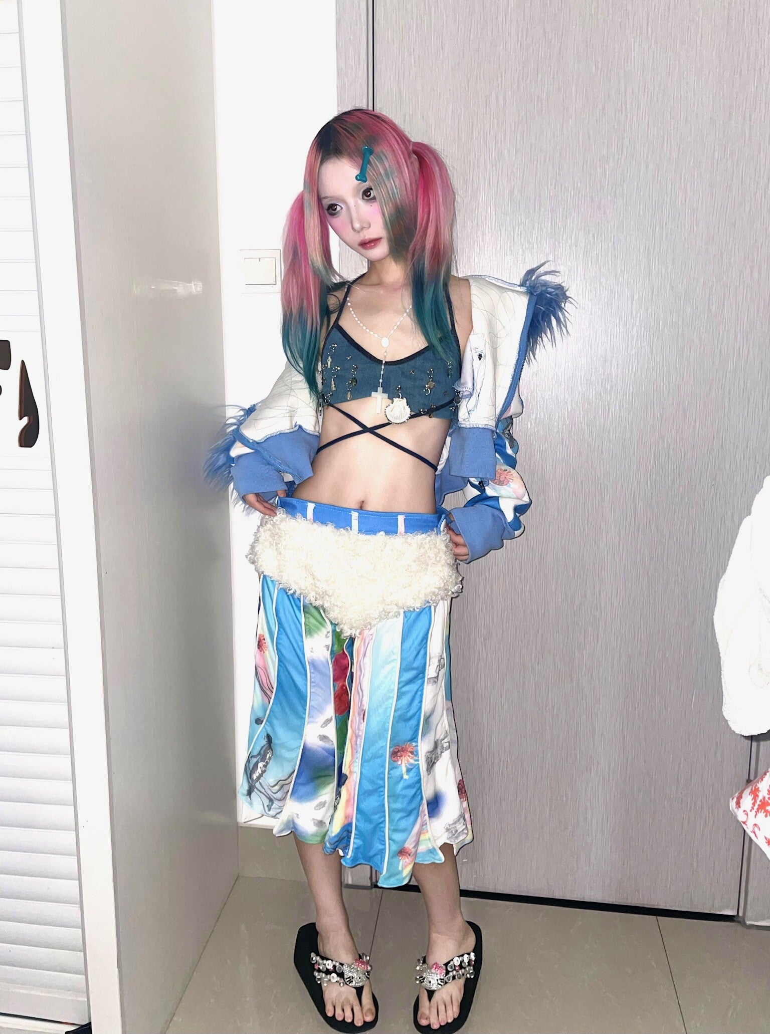 [Peace888butterfly] life’s journey stray pants - KIZIP 키집 - CAVA LIFE