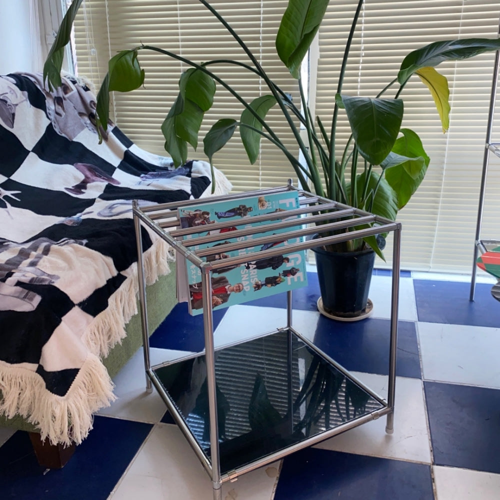 Book rack module shelf