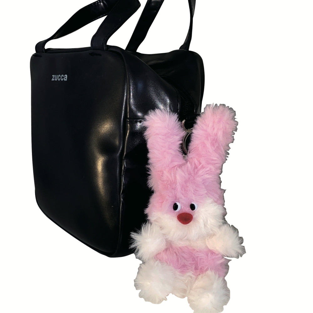 Pink rabbit key ring