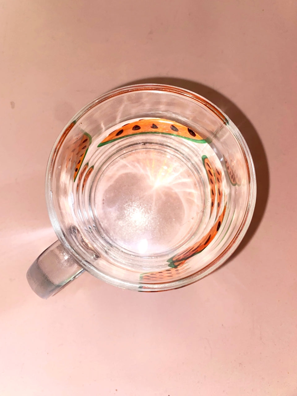 Toy watermelon glass mug (gloss) - you like what 유라이크왓 - CAVA LIFE