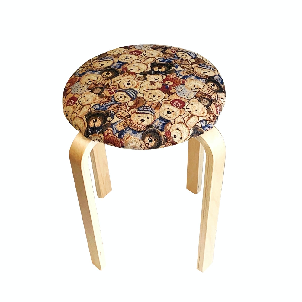 Teddy bear stool - you like what 유라이크왓 - CAVA LIFE