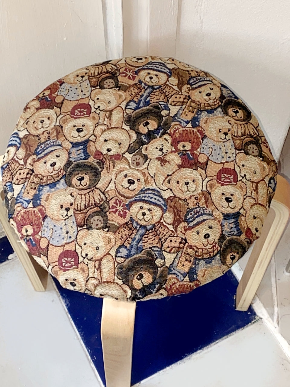 Teddy bear stool - you like what 유라이크왓 - CAVA LIFE