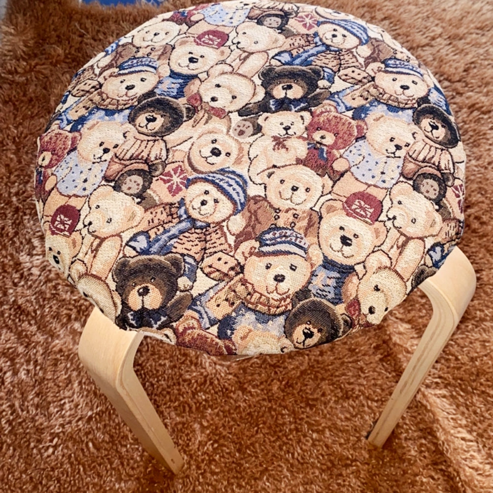 Teddy bear stool - you like what 유라이크왓 - CAVA LIFE
