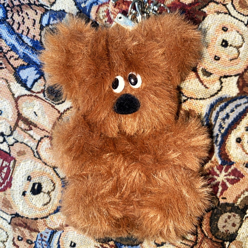 Teddy bear keyring