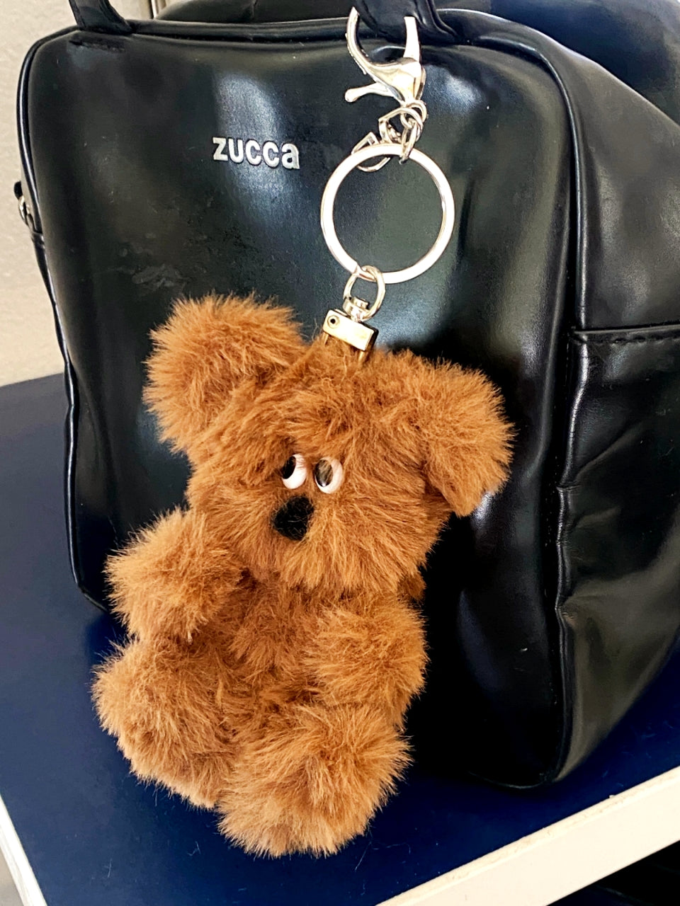 Teddy bear keyring