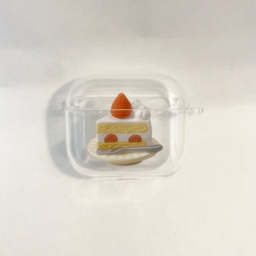 Strawberry cake airpods case