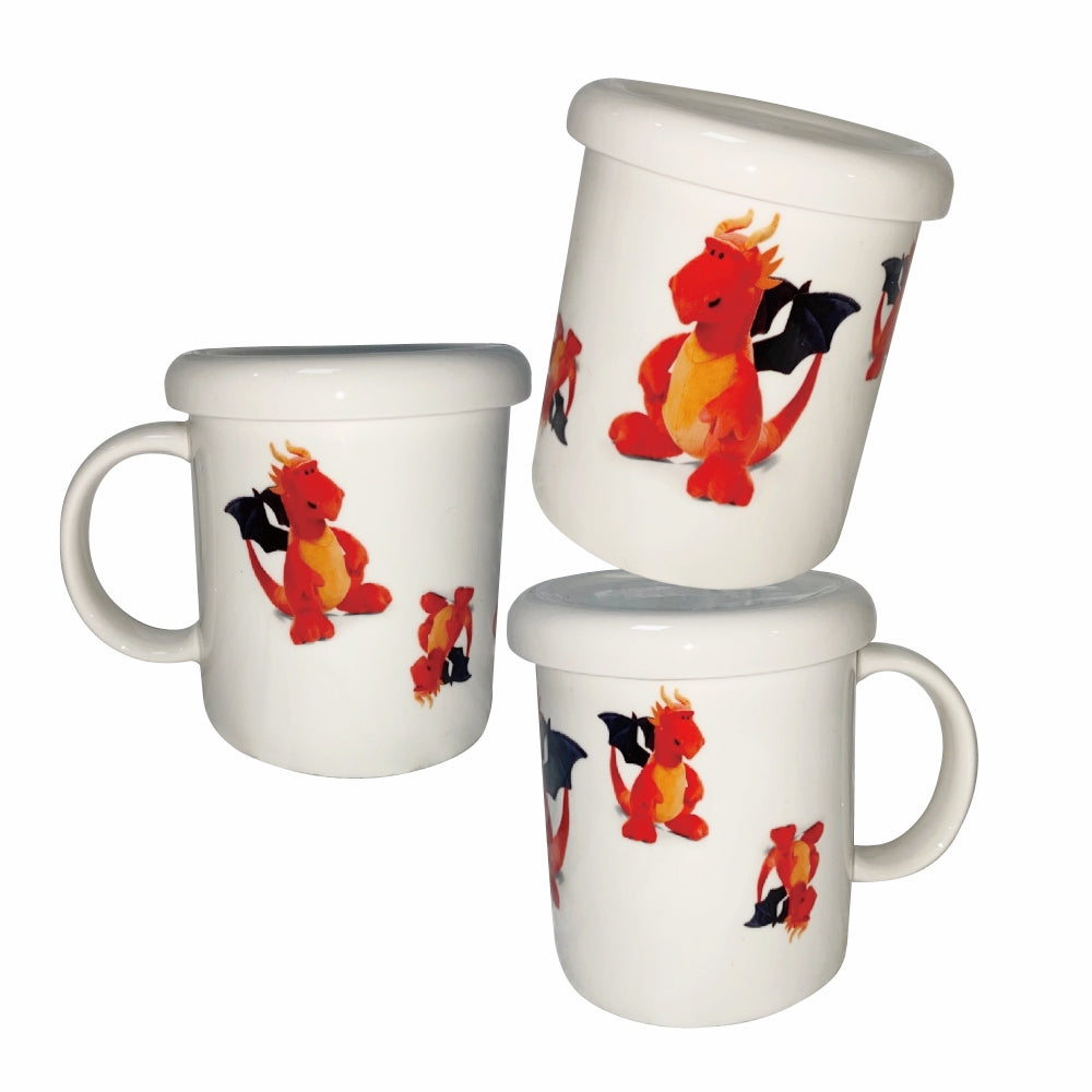 Orange Dragon Simple mug