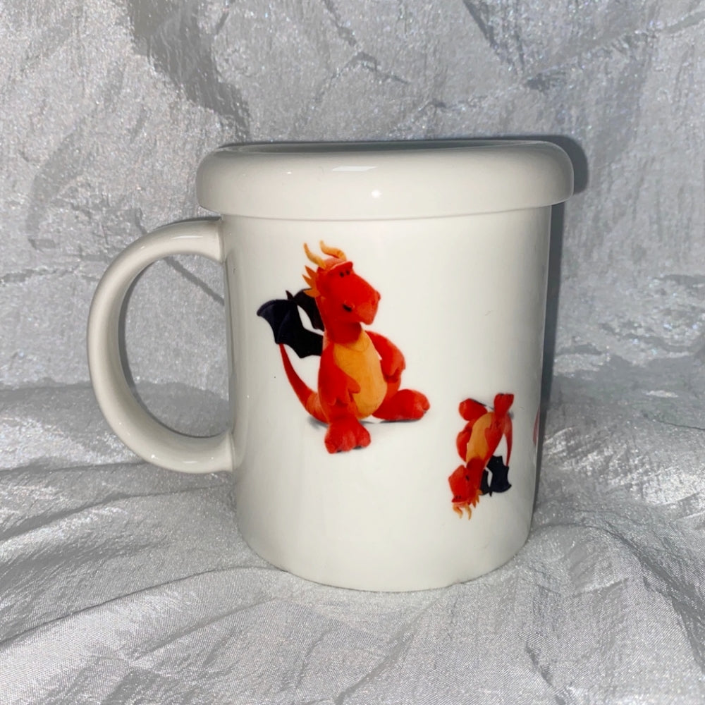 Orange Dragon Simple mug