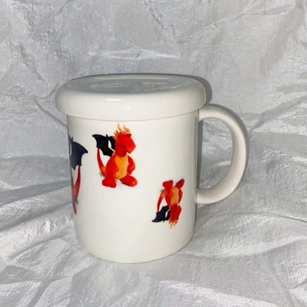 Orange Dragon Simple mug