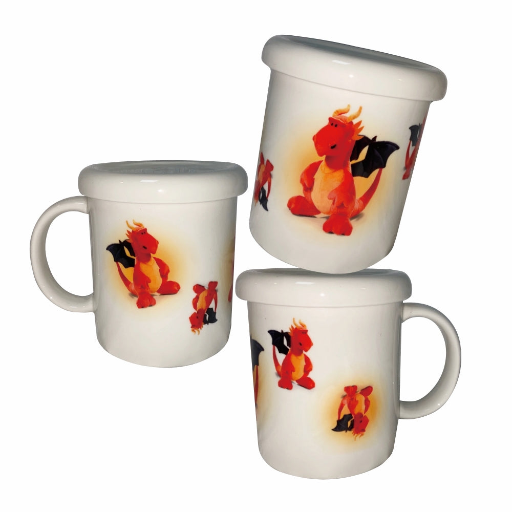 Orange Blur Dragon Simple mug