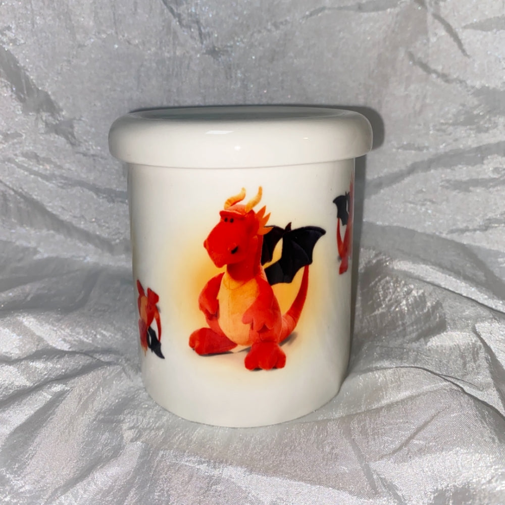 Orange Blur Dragon Simple mug