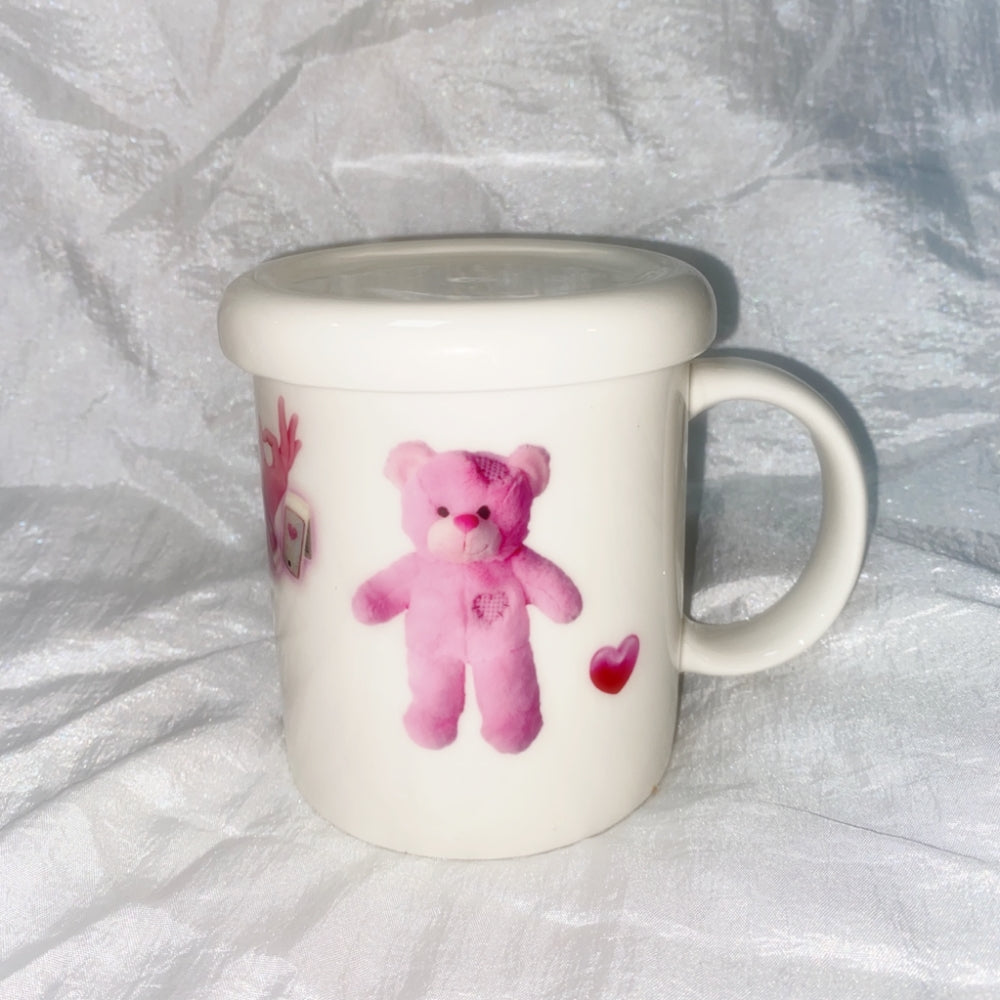 Pink mood simple mug