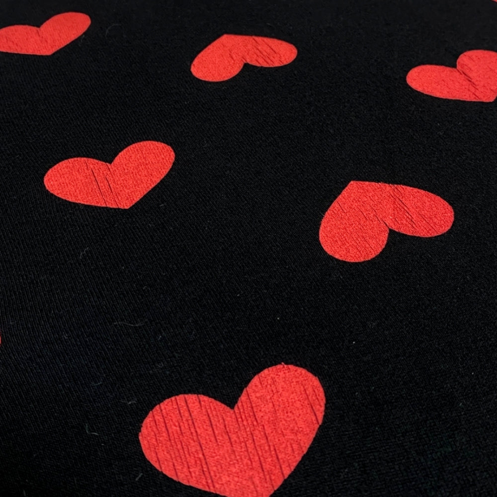 Love stool (black&red)