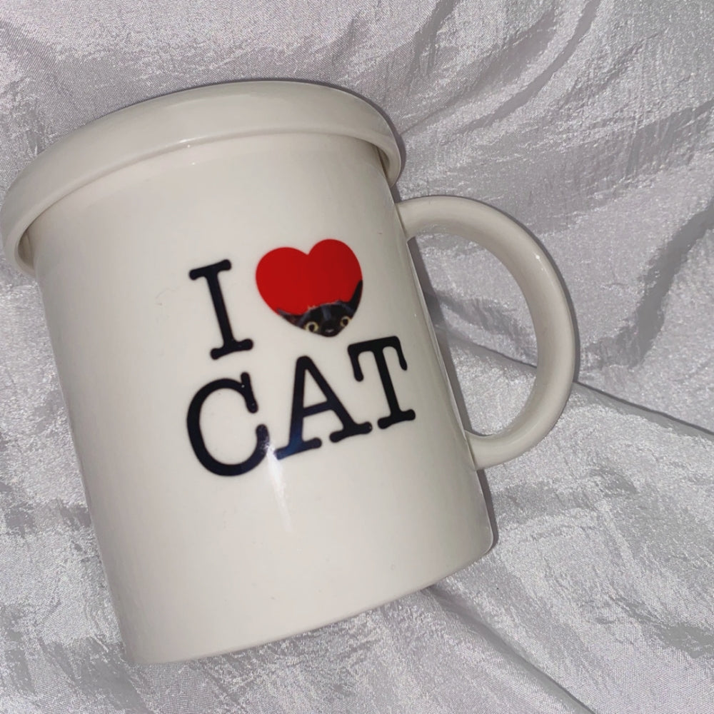 I love cat simple mug
