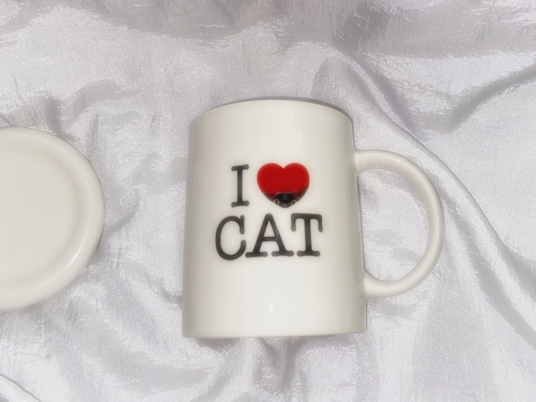 I love cat simple mug