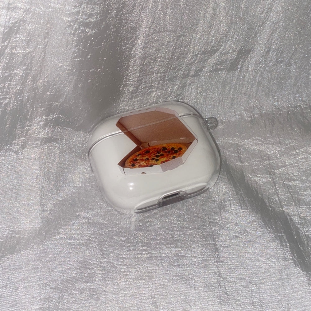 Pizza take-out airpods case