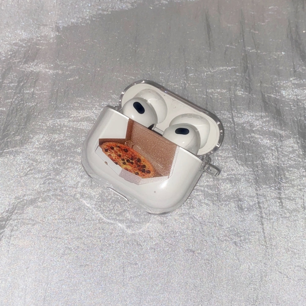 Pizza take-out airpods case