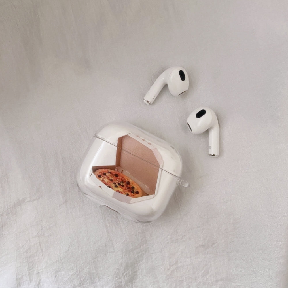 Pizza take-out airpods case