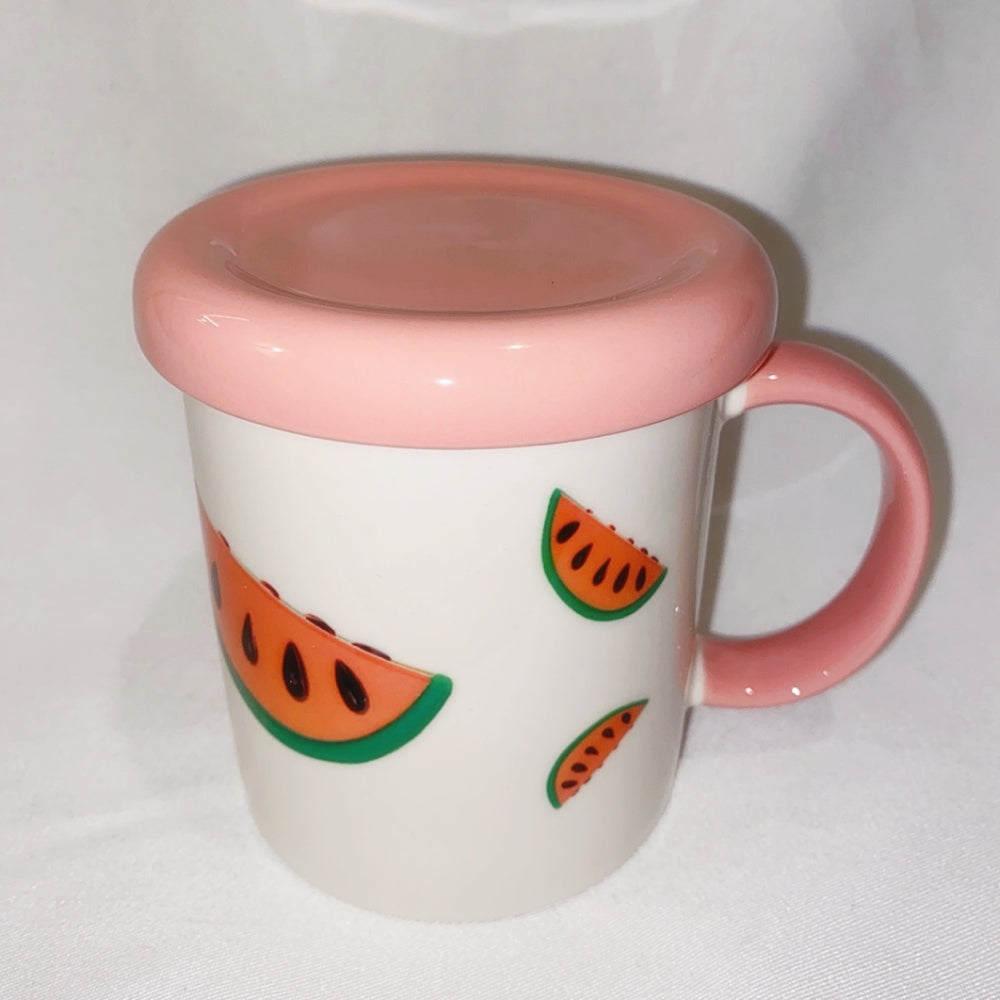 Toy watermelon simple mug (pink)