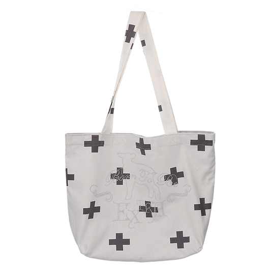 Born to Be Extra Bag- White