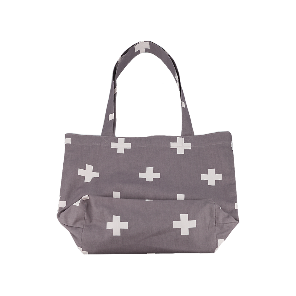 Born to Be Extra Bag-  Grey