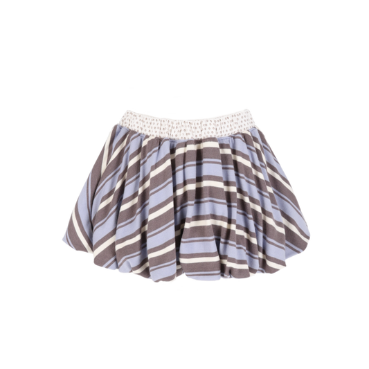 Paw Print Knit Balloon Skirt