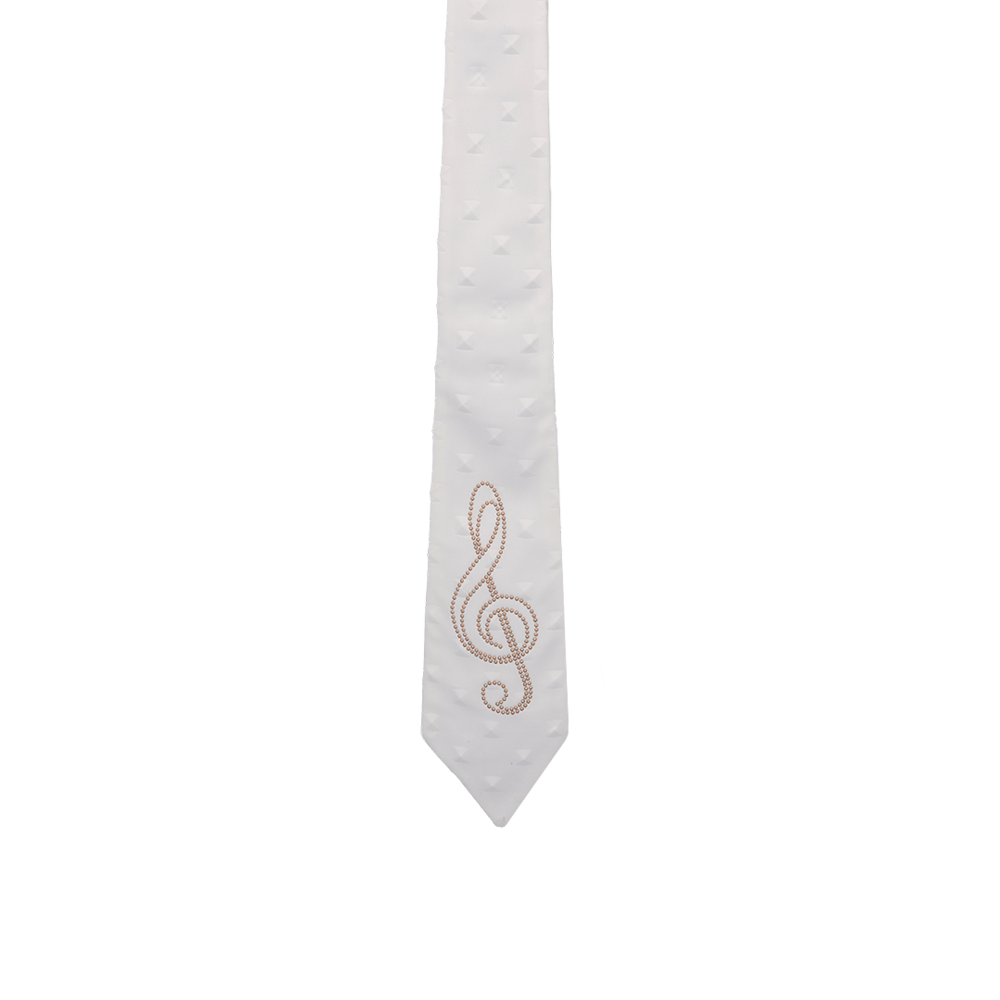 Studded Music Tie