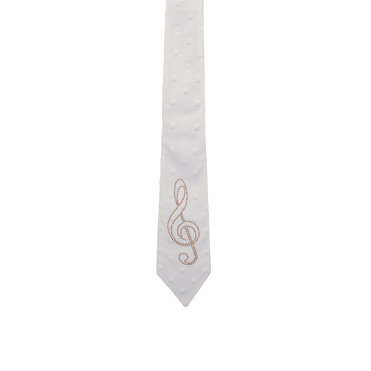 Studded Music Tie
