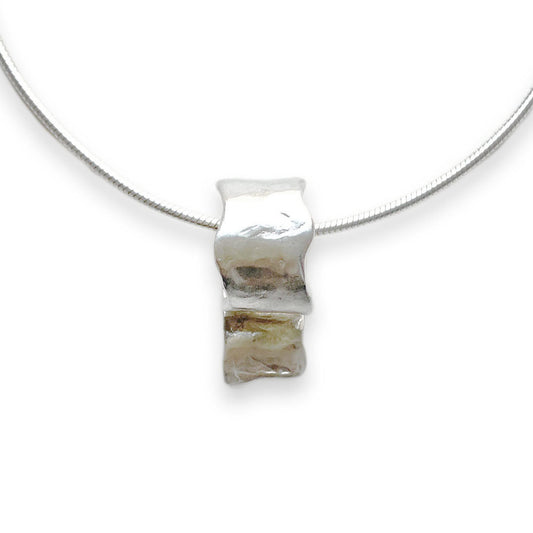 curved necklace 3 - MIDLIG 미드리그 - CAVA LIFE