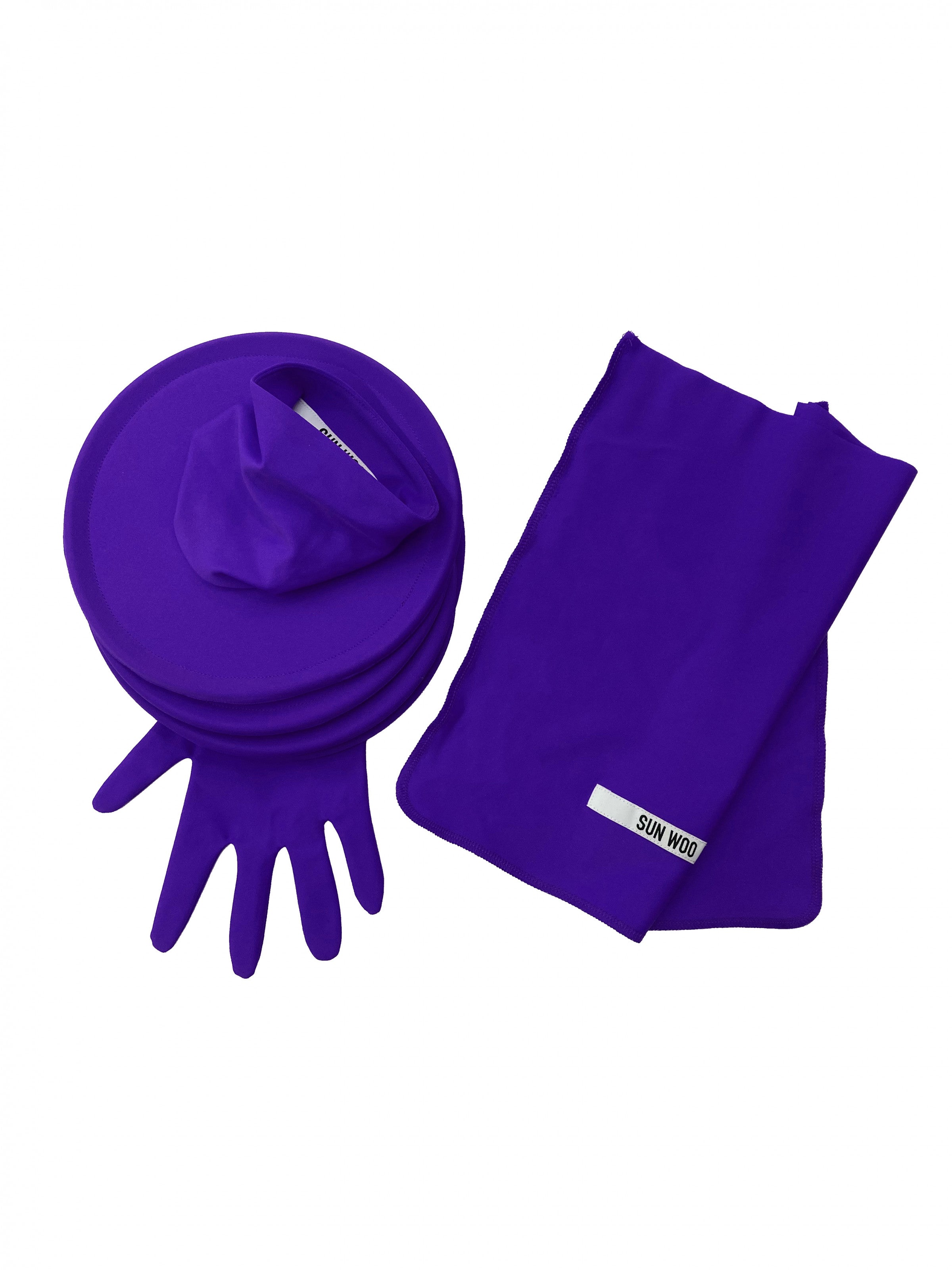 DISCS GLOVE in violet *Rainbow edition* - SUN WOO 선우 - CAVA LIFE