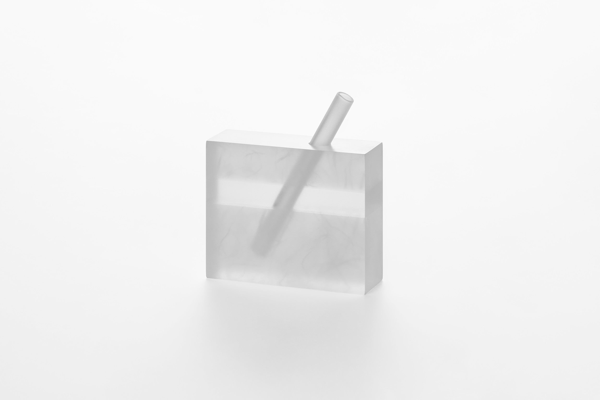 불투명한 무게 - 화병 1p, 오프 화이트 (Opaque Weight - Vase 1p, Off White)
